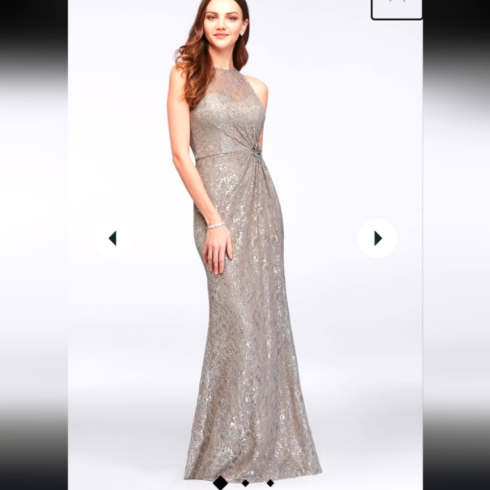 BEAUTIFUL Silver Gown